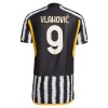 Maglia ufficiale Juventus 2023-24 Vlahovic 9 Casa per Uomo